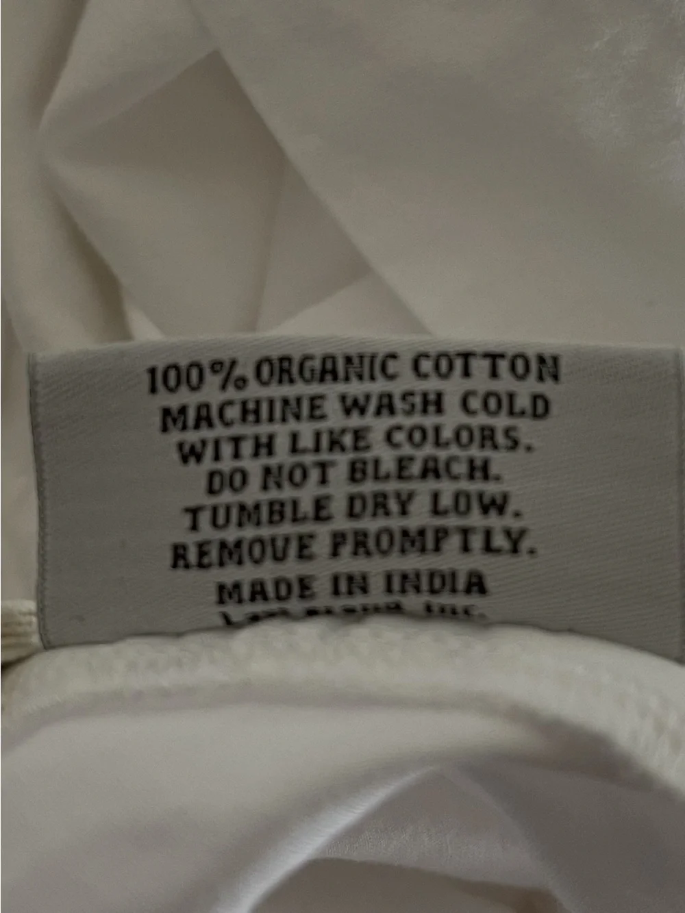 Quince 100% Organic Brushed Cotton 1 Piece Duvet Cover, King/Cal (White)